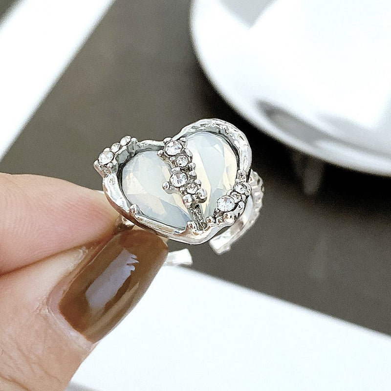 Heart Ring Silver