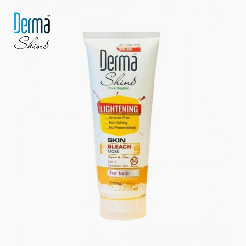 DERMA SHINE FACE BLEACH MASK