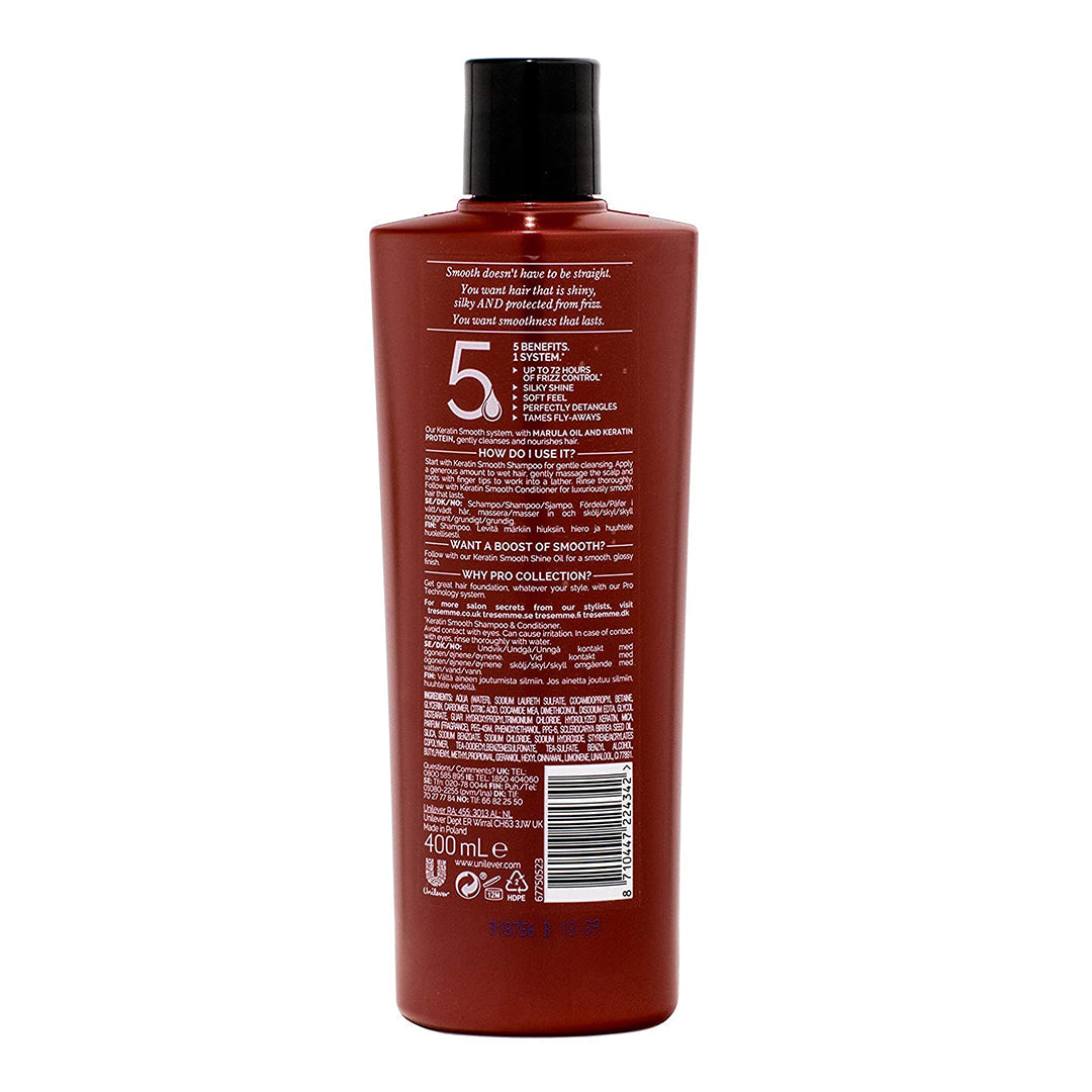 TRESemme Keratin Smooth Shampoo, 400ml