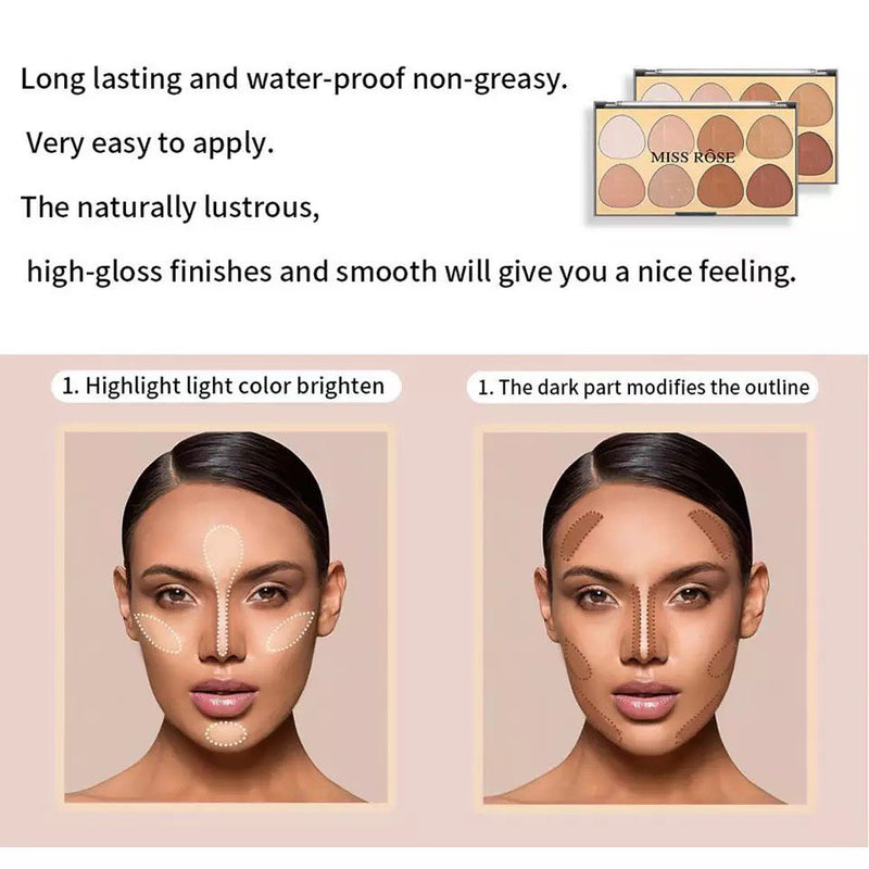 Miss Rose 3D Face Palette