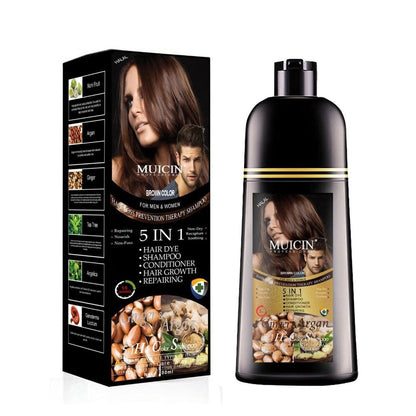 MUICIN NEW VERSION 5in1 HAIR DYE SHAMPOO 200ML