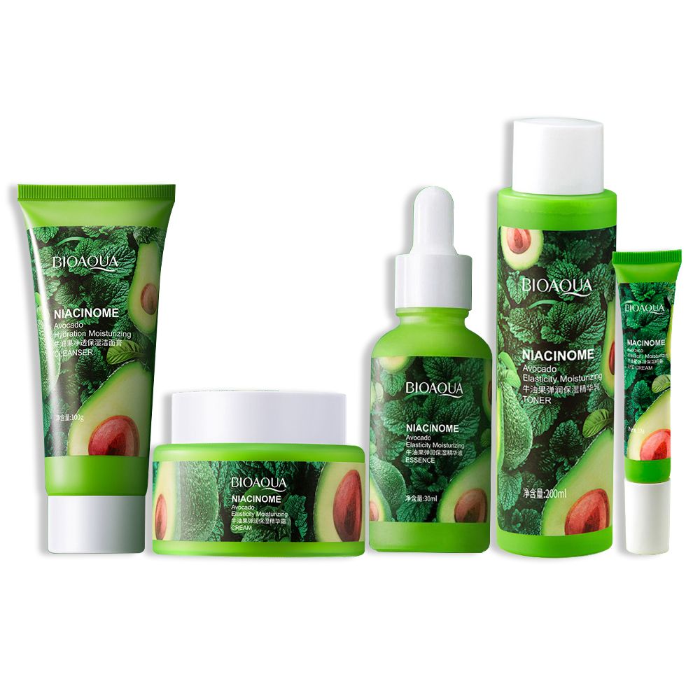 Bioaqua Avocado Moisturizing Skin Care 6 IN 1 Set