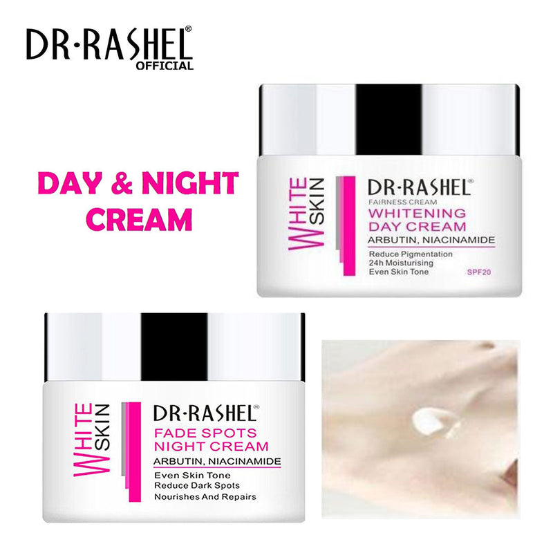 Dr.Rashel White Fade Spot Night Cream + Whitening Day Cream - Pack of 2