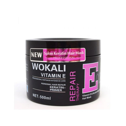 Wokali Vitamin E - Professional Hair Mask Intensive Care Personal Hair Repair Keratin