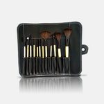 Glamorous 12 Piece Leather Brushset