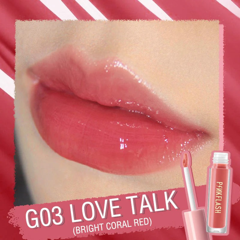 PINKFLASH Lip Gloss Moisturizing Glossy Lip Gloss