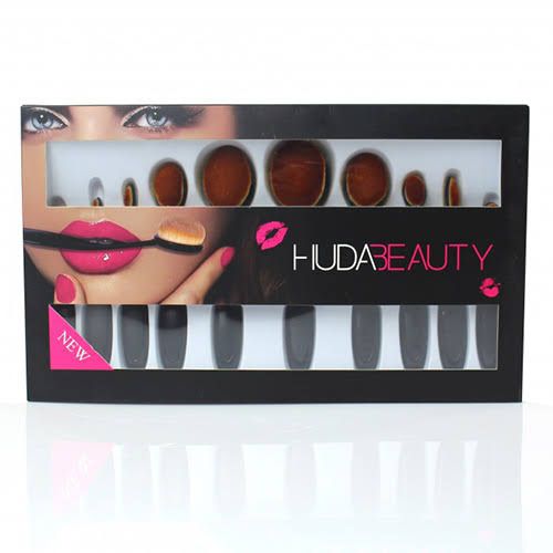 Huda Beauty 10pcs Brushes Set