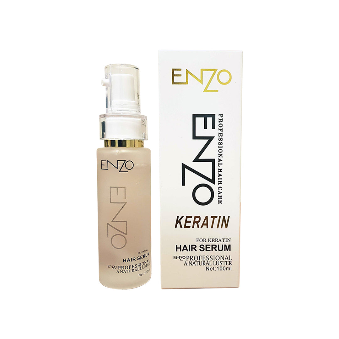 Enzo Professional Keratin Hair Serum-100ML (Creamy Base)