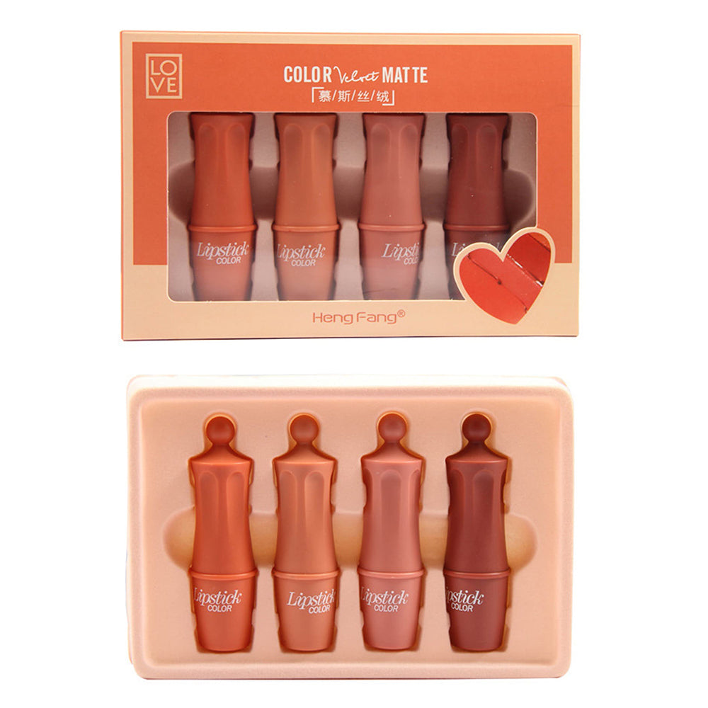 Hengfang Color Velvet Matte Lipstick Set