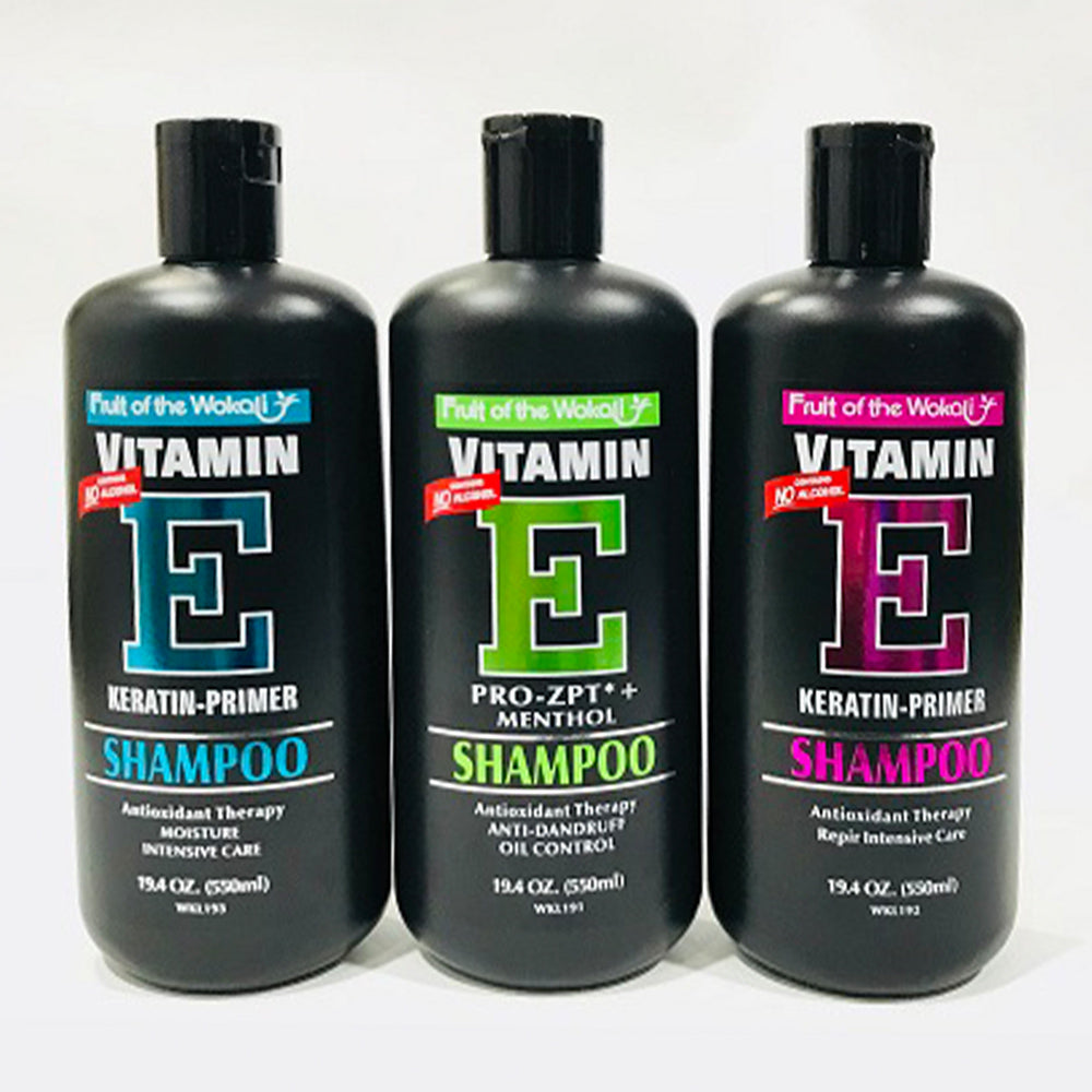 Wokali Vitamin E Keratin Boosted Shampoo