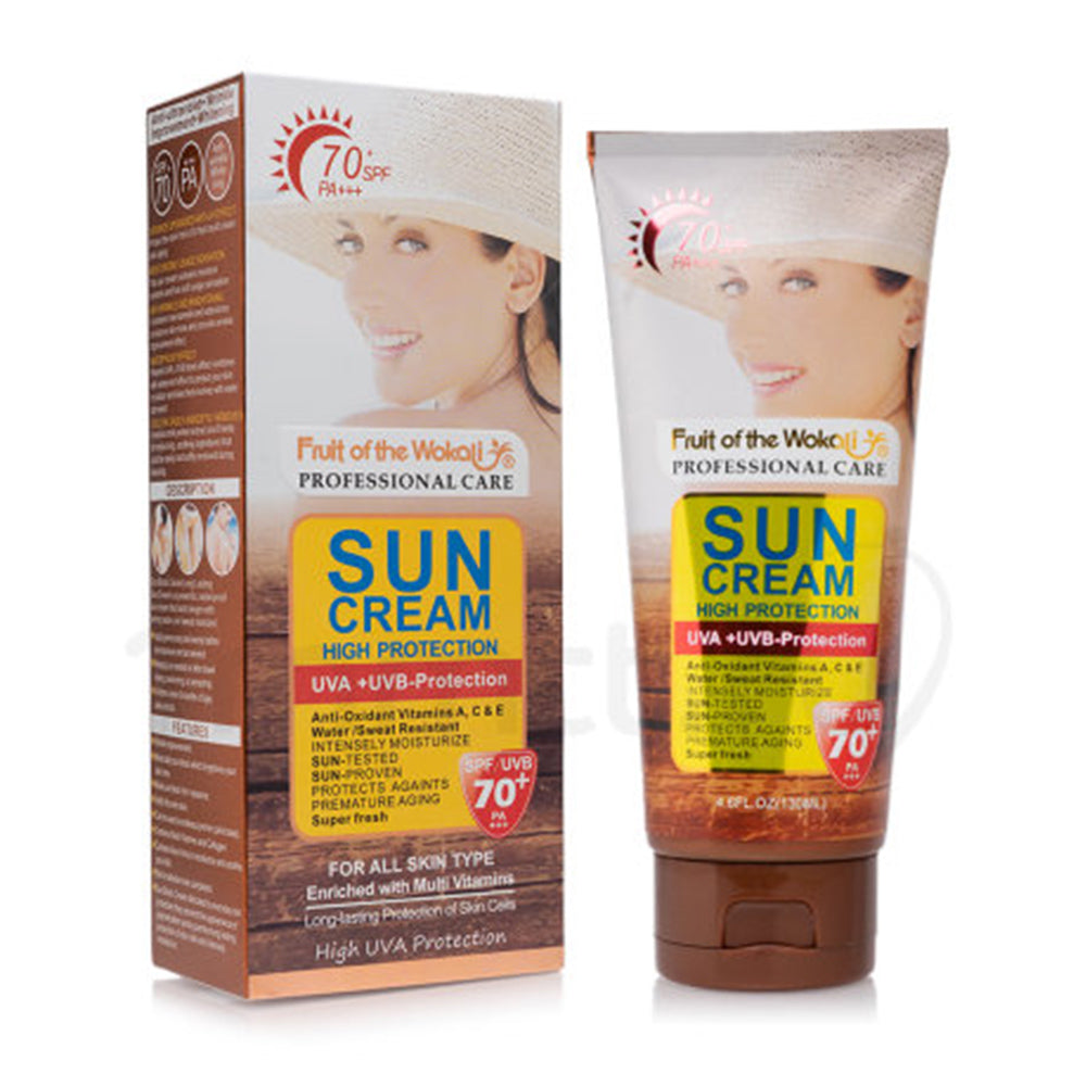 Wokali Sun Cream High Protection SPF 70+ 130ml