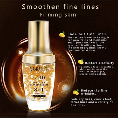 Dr Rashel Gold Caviar Essence & Collagen Elastin Serum 8 in 1 Face Serum