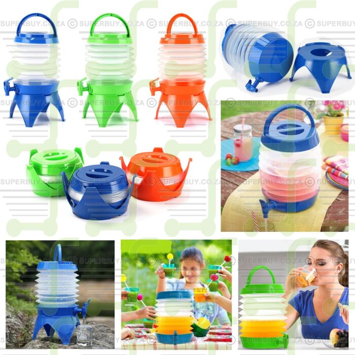 Foldable Water Bottle Dispenser With Stand