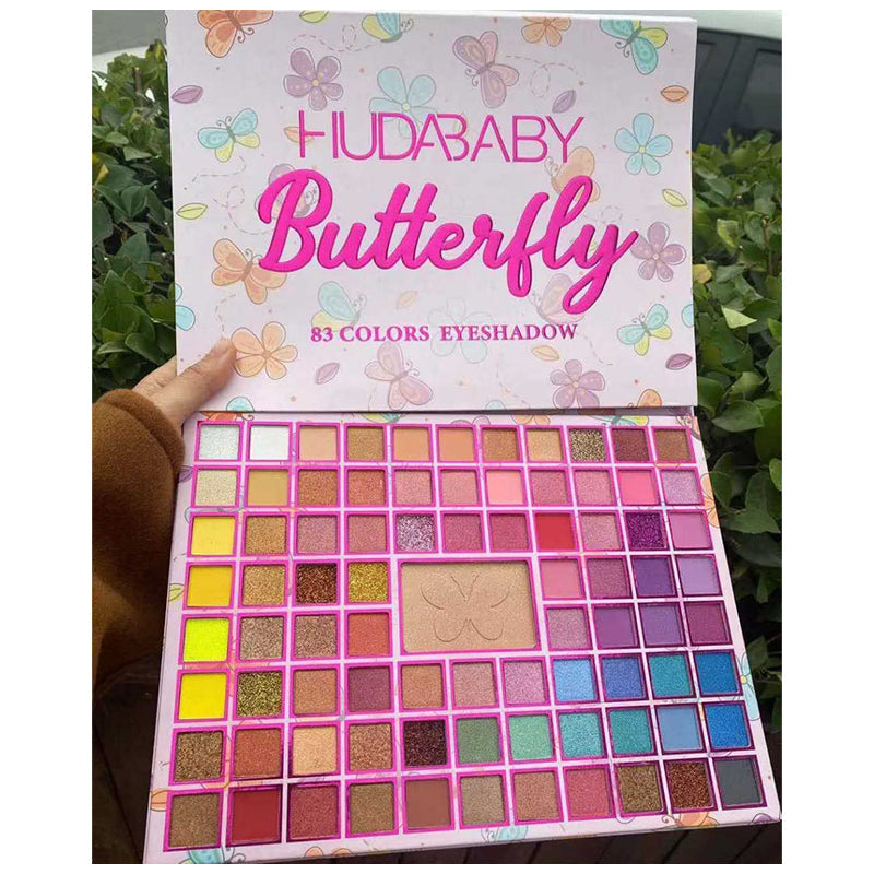 Hudababy Butterfly 83 Colors Eyeshadow