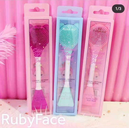 RUBY FACE SILICONE FACE MASK BRUSH