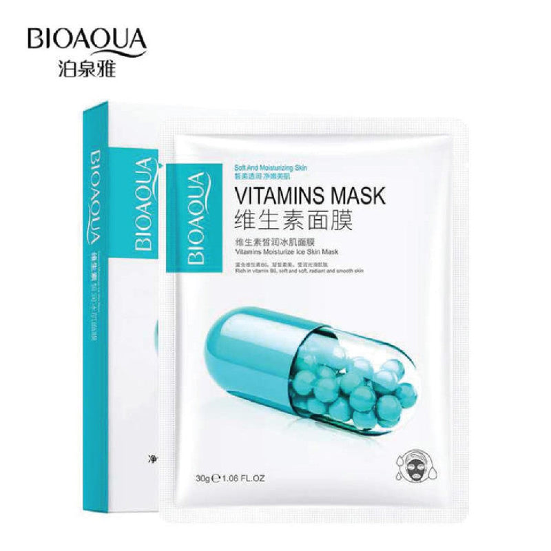 BIOAQUA Vitamins Hydration Moisture Mask (Blue)