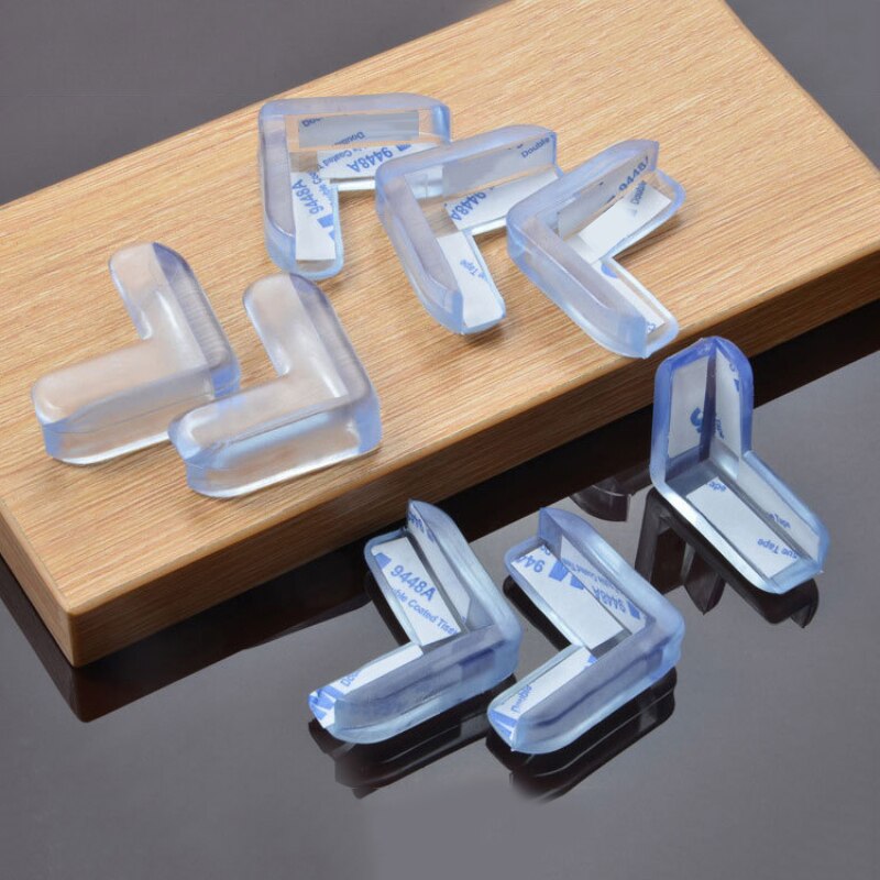 4 Pcs Silicone Table Corner Edge Protector Covers