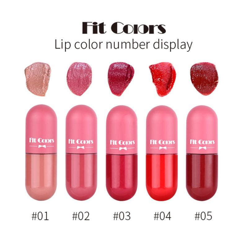 Fit Colors Mini Capsule lipstick pack of 5pcs set
