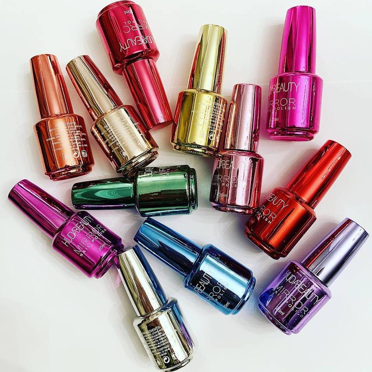 Mirror Nail Polish Set of 12