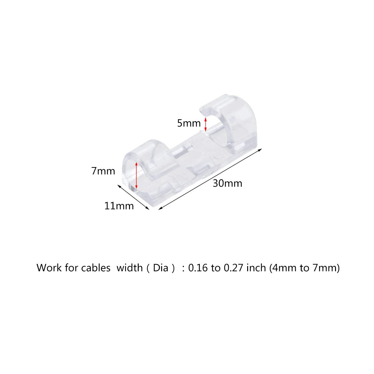 Wire Clip Transparent