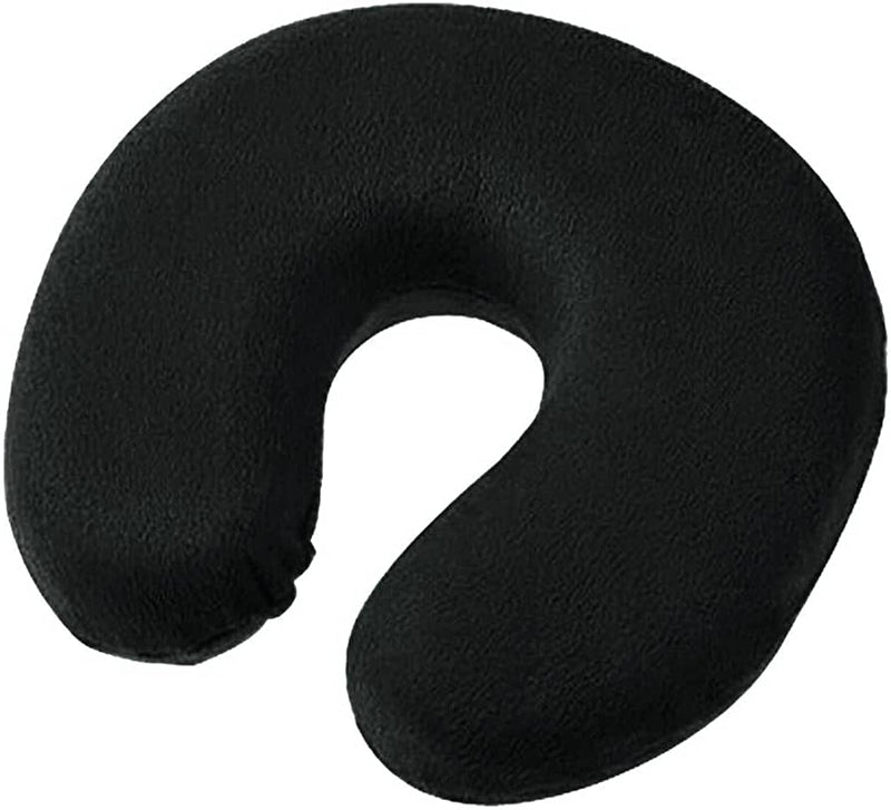 1PC New U Shaped Travel Pillow Car Air Flight Inflatable Pillows Neck Support Headrest Cushion Soft Nursing Cushion Black