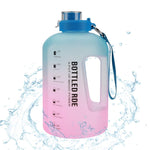 Multicolor Water Gallon Water Bottle Shaker With Handle 2.2 Liter