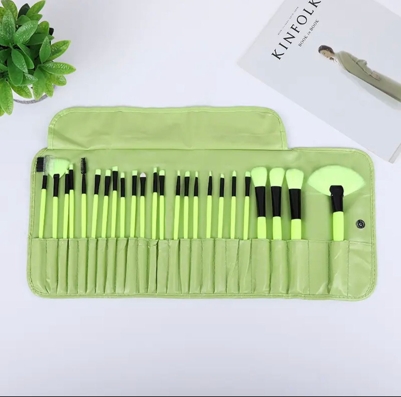 Neon Color 24Pcs Brush Set