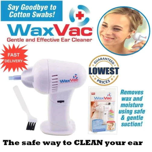 Waxvac Silicon Ear Cleaner