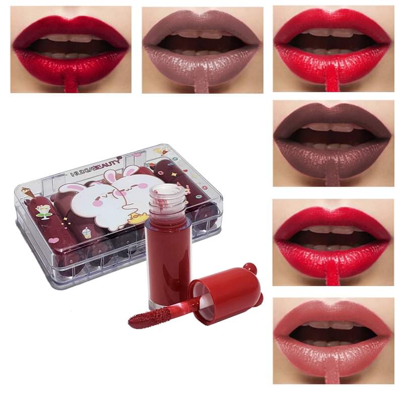 Huxia Beauty 6pcs Lip Gloss Set