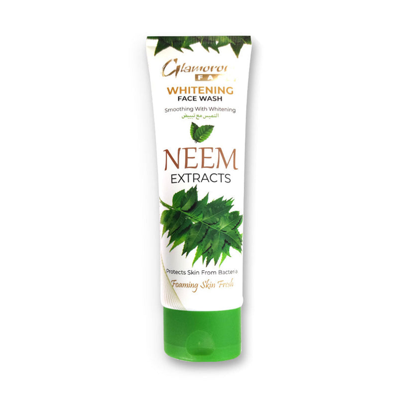 Glamorous Face Whitening Neem Extracts Face Wash 100gm