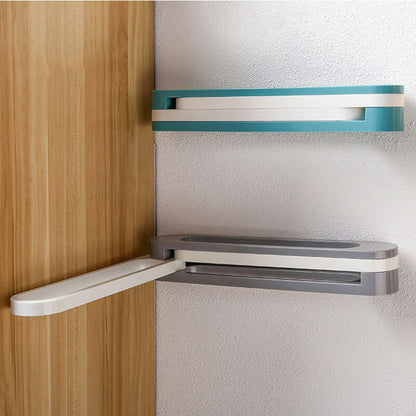 Folding Bathroom Shelf Shoe Organizer Bracket