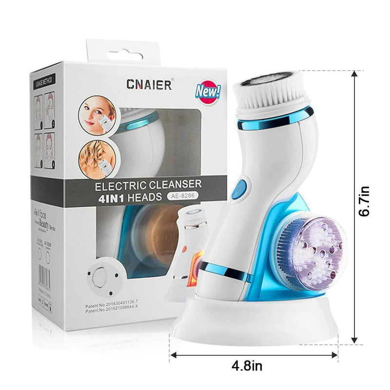 4in1 Face Massager & Face Cleaner Brush Machine