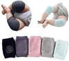 Stretchable cotton baby knee pads available in multiple colour