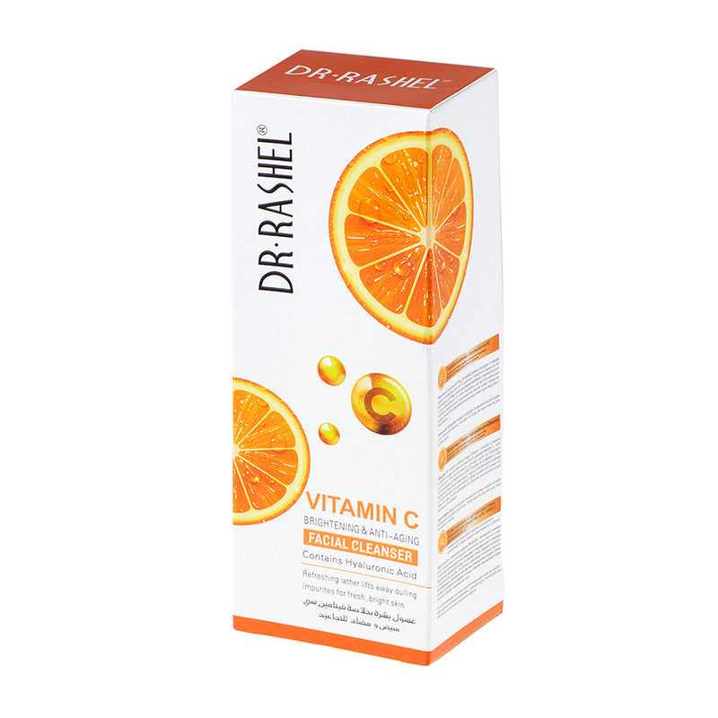 Dr Rashel Vitamin C Brightening Facial Cleanser with Hyaluronic Acid - 80ml