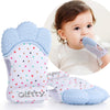 Baby Teething Silicone Baby Teether Mitten Glove Candy Wrapper Soft for Babies Self