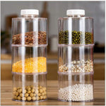 Set of 6 Spice Tower Self Stacking Spice-Bottles