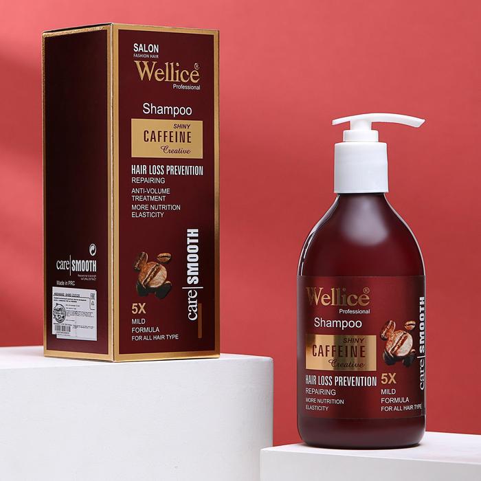 Wellice Shiny Caffeine Shampoo