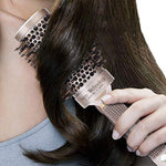 Nano Technology Thermal Ceramic & lonic Round Barrel Hair Brush