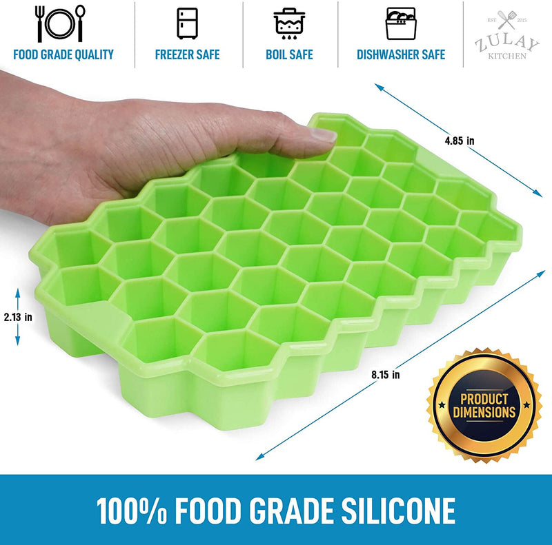 Silicone Ice Cube Moulds Ice Trays Flexible Safe Ice Cube Moulds