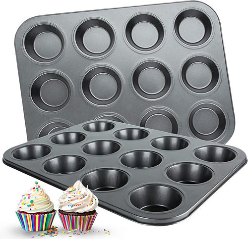 Muffin Tray 12 Pcs Set