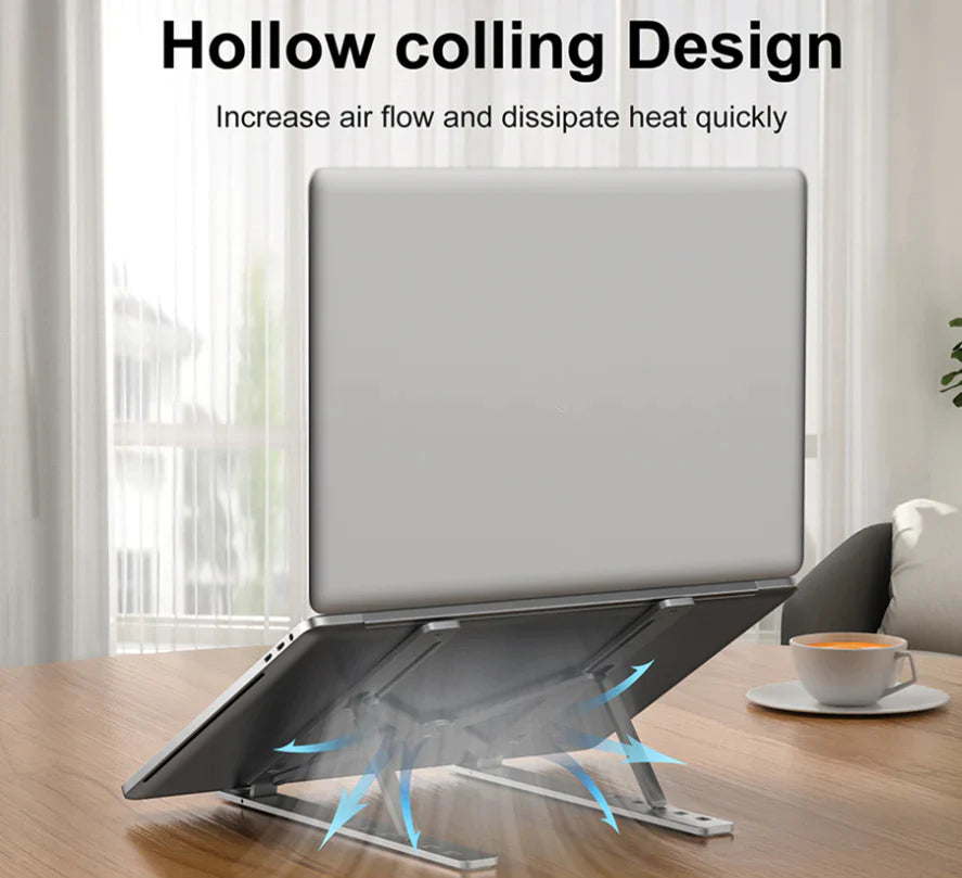 Folding Adjustable Aluminium Laptop Stand