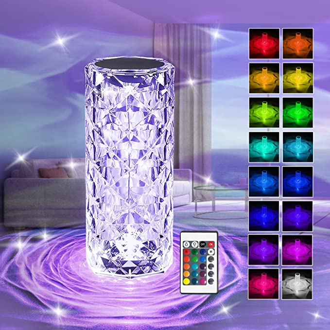 New Unique Style Crystal Diamond Table Lamp