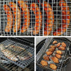 Delavala BBQ and Fish Grill Two Side Wire Net Grill Camping Cookware