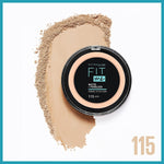 Maybelline New York Fit Me Matte and Poreless Compact Face Powder - 115, Ivoryv