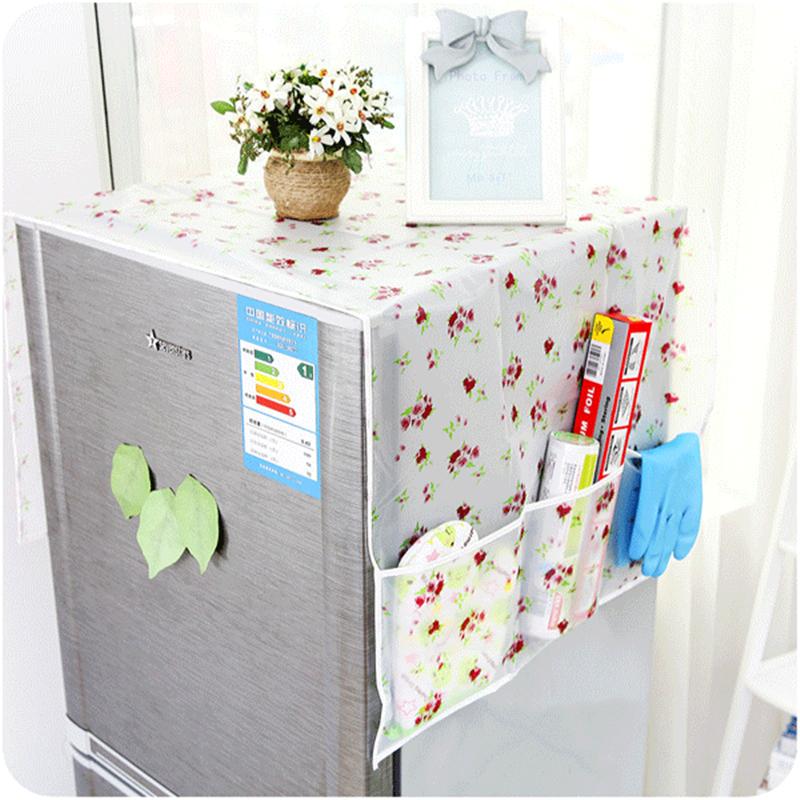 Fridge Cover With Pockets