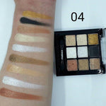 Maliao Mousse Eyeshadow 9 Colors Palette