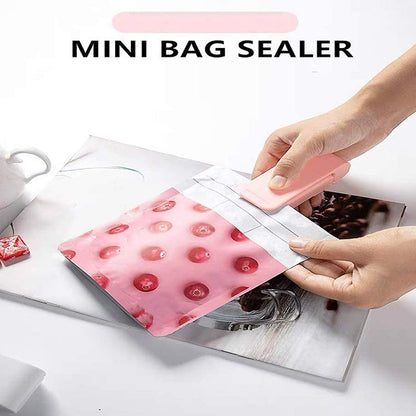 Mini Plastic Sealer Bag Machine for Food Saver Storage Snack Fresh Handheld