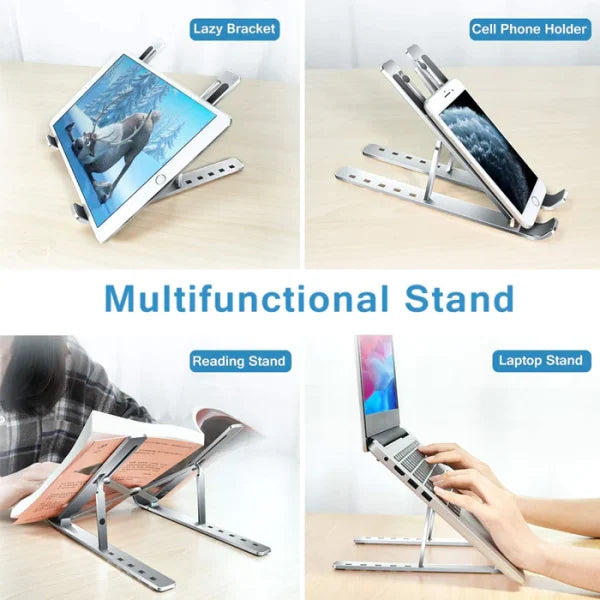 Folding Adjustable Aluminium Laptop Stand