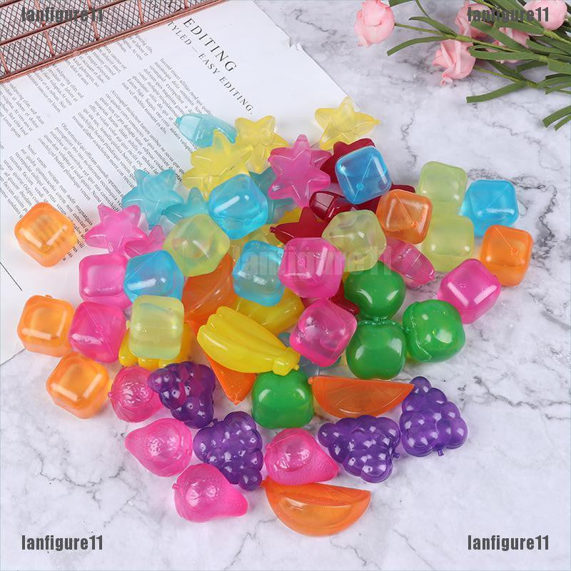 Reusable Plastic Ice Cubes Square Shaped