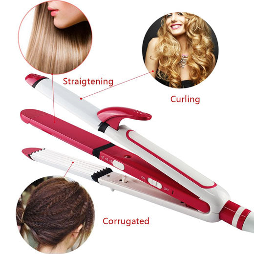 SHINON 3 In 1 Ultimate Stylist Professional Hair Iron (SH-8088)